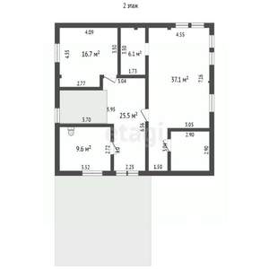Дом 237м², 2-этажный, участок 8 сот.  