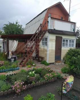 Дача 40м², 2-этажный, участок 5 сот.  