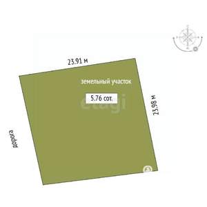 Дача 12м², 1-этажный, участок 6 сот.  