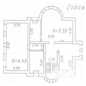 Коттедж 400м², 3-этажный, участок 15 сот.  