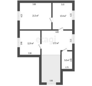 Дом 221м&sup2;, 3-этажный, участок 5 сот.  