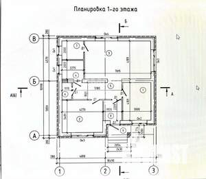 Дом 104м², 1-этажный, участок 6 сот.  
