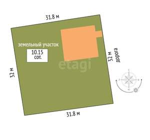 Дом 338м&sup2;, 2-этажный, участок 10 сот.  