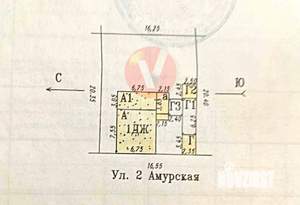 Дом 60м², 1-этажный, участок 3 сот.  