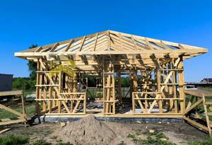 Дом 75м&sup2;, 1-этажный, участок 6 сот.  