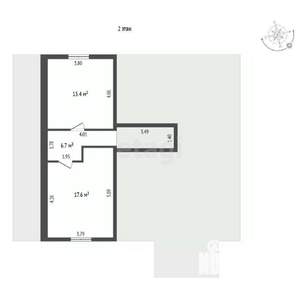 Дом 170м², 2-этажный, участок 5 сот.  