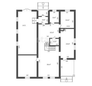 Дом 274м², 2-этажный, участок 8 сот.  