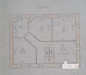 Коттедж 355м², 3-этажный, участок 12 сот.  