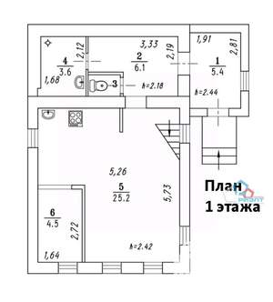 Дом 87м², 2-этажный, участок 2 сот.  