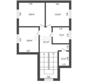 Дом 221м&sup2;, 3-этажный, участок 5 сот.  