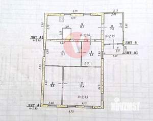 Дом 60м², 1-этажный, участок 3 сот.  