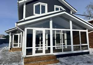 Дом 140м&sup2;, 2-этажный, участок 4 сот.  