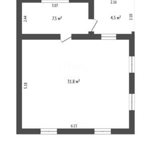 Дача 45м², 2-этажный, участок 9 сот.  