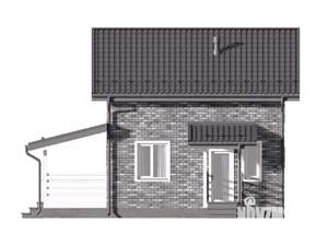 Дом 96м&sup2;, 2-этажный, участок 6 сот.  