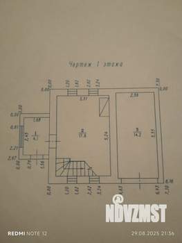 Дача 80м², 2-этажный, участок 15 сот.  