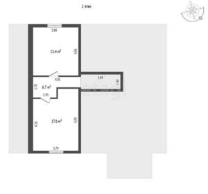 Дом 170м², 2-этажный, участок 5 сот.  