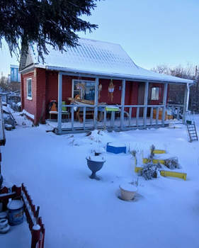 Дом 27м&sup2;, 1-этажный, участок 4 сот.  