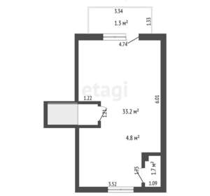 Дом 173м², 2-этажный, участок 6 сот.  