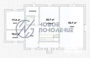 Дом 245м², 2-этажный, участок 10 сот.  