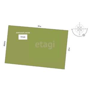 Дом 120м², 2-этажный, участок 7 сот.  