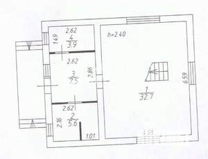 Дача 85м², 2-этажный, участок 6 сот.  