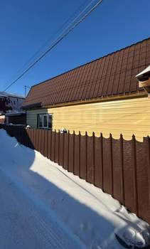 Дом 100м&sup2;, 2-этажный, участок 7 сот.  