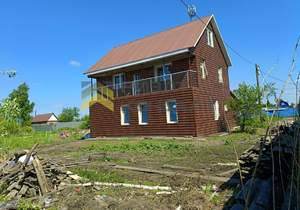 Дом 180м², 2-этажный, участок 10 сот.  