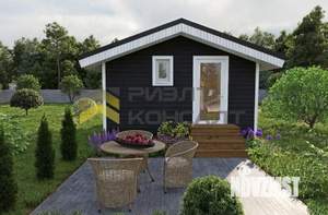 Дом 57м&sup2;, 1-этажный, участок 6 сот.  