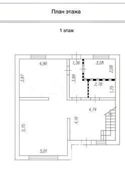 Коттедж 183м², 2-этажный, участок 6 сот.  