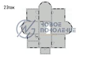 Коттедж 588м², 2-этажный, участок 18 сот.  