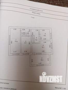 Дом 107м&sup2;, 2-этажный, участок 5 сот.  