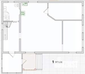Дом 116м&sup2;, 2-этажный, участок 5 сот.  