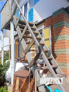 Дом 40м², 2-этажный, участок 6 сот.  