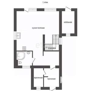 Дом 190м², 2-этажный, участок 10 сот.  