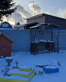 Дом 27м&sup2;, 1-этажный, участок 4 сот.  