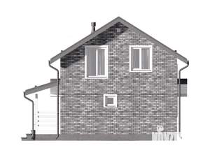 Дом 96м&sup2;, 2-этажный, участок 6 сот.  