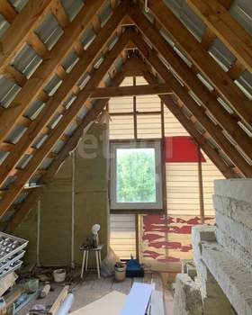 Дом 23м&sup2;, 2-этажный, участок 6 сот.  