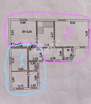 Дом 340м², 2-этажный, участок 4 сот.  