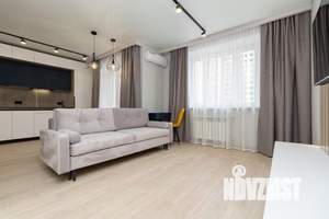 1-к квартира, посуточно, 42м2, 1/1 этаж