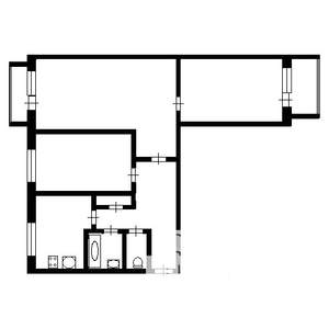 3-к квартира, на длительный срок, 60м2, 9/9 этаж