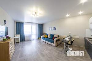 Студия квартира, посуточно, 35м2, 10/17 этаж