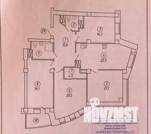 4-к квартира, на длительный срок, 121м2, 16/19 этаж