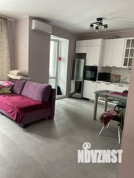 Студия квартира, на длительный срок, 40м2, 2/15 этаж