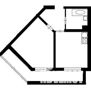 1-к квартира, на длительный срок, 63м2, 3/9 этаж