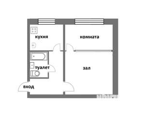 1-к квартира, посуточно, 32м2, 5/5 этаж