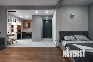 Студия квартира, посуточно, 43м2, 10/12 этаж