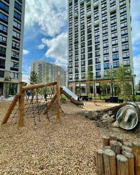 Студия квартира, на длительный срок, 25м2, 16/17 этаж