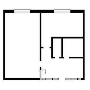 1-к квартира, на длительный срок, 30м2, 1/9 этаж