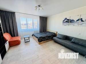 1-к квартира, посуточно, 40м2, 6/12 этаж