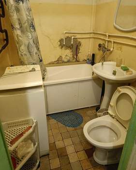 2-к квартира, на длительный срок, 46м2, 4/5 этаж